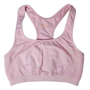 Champion Wireless Sports Bra Pink Medium Unpad Racerback Pullover Full AF5001